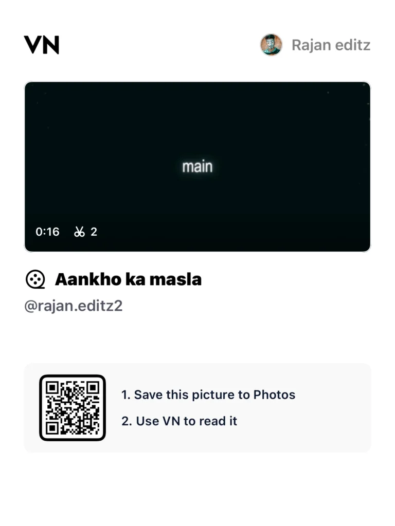 Aankho Aankho Ka Masla VN Template Code 3