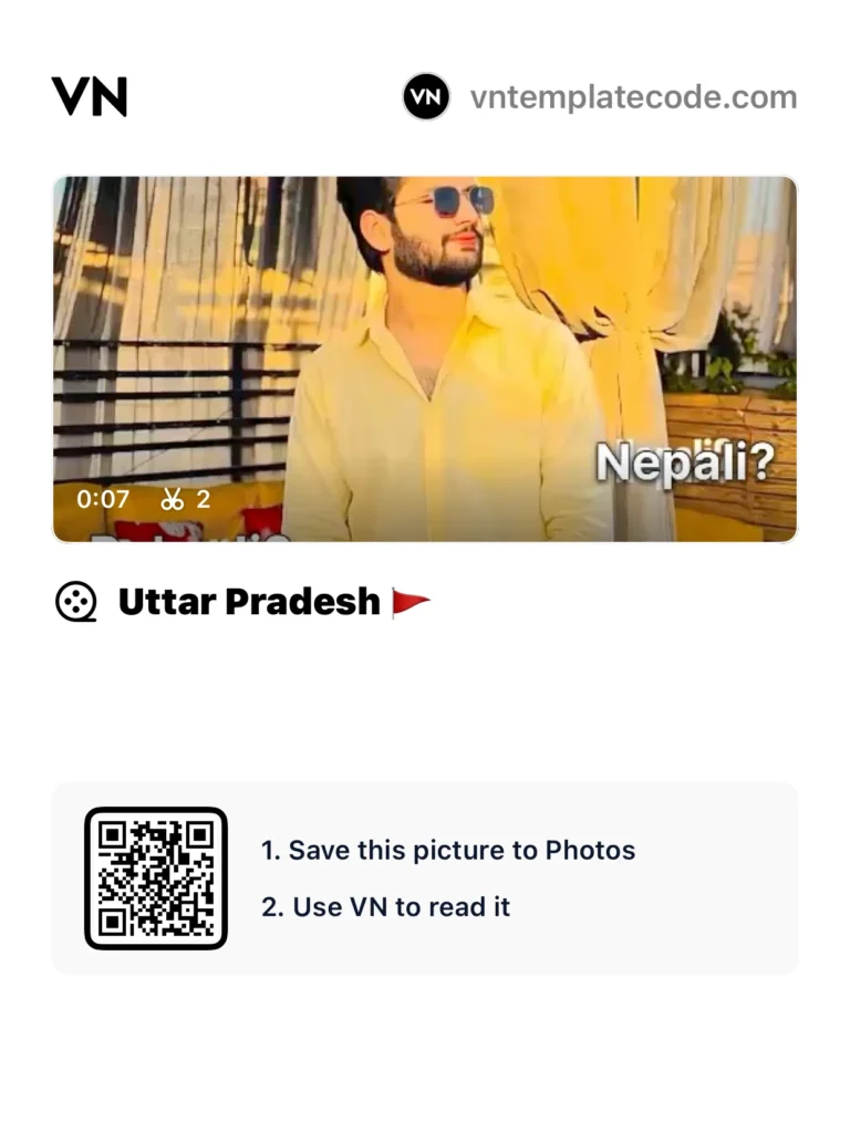 Uttar Pradesh VN Template Code