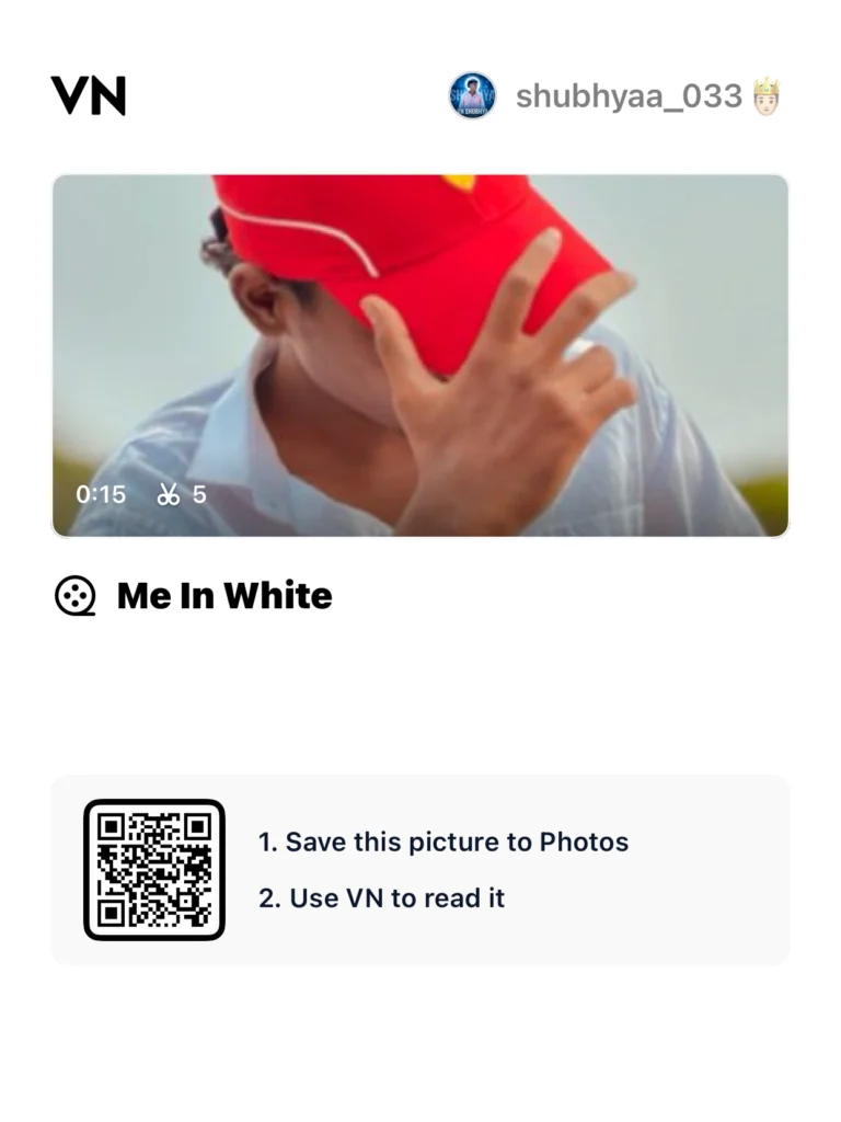 Me In White VN Code