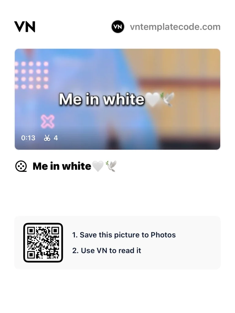 Me In White VN Code