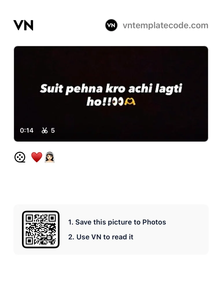 Suit Pehna Kro VN Code