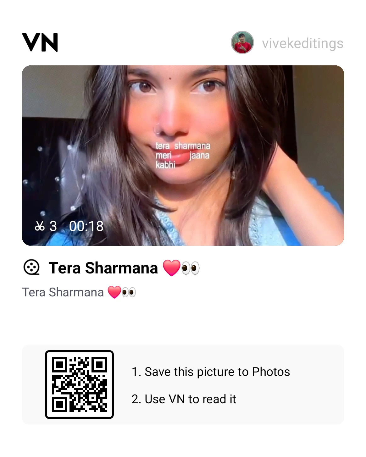 TERA SHARMANA MER VN TEMPLATE CODE