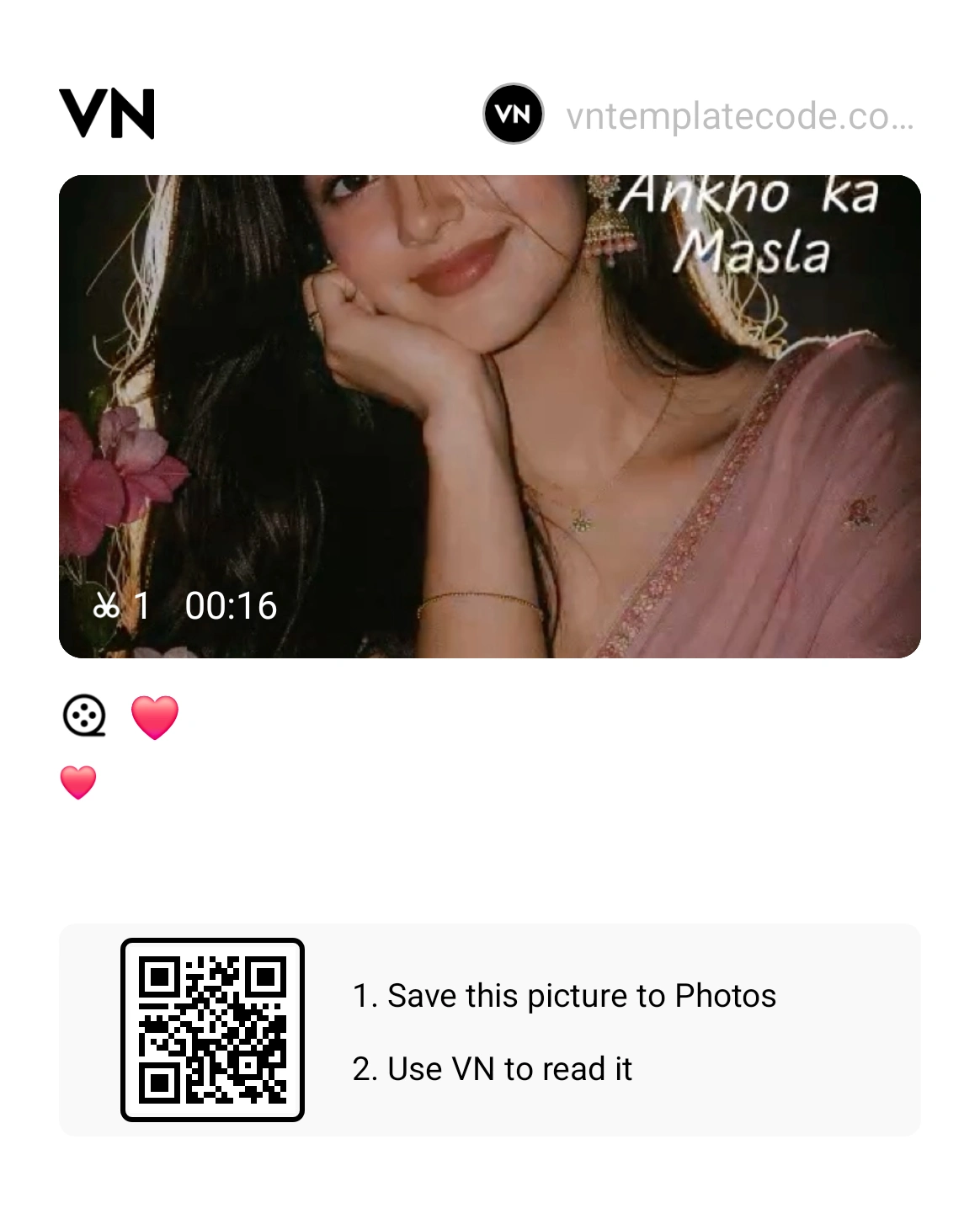 Aankhon Aankhon Ka Masla VN Template Code