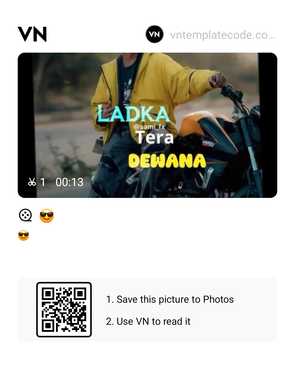 Delhi Se Manali VN Template Code