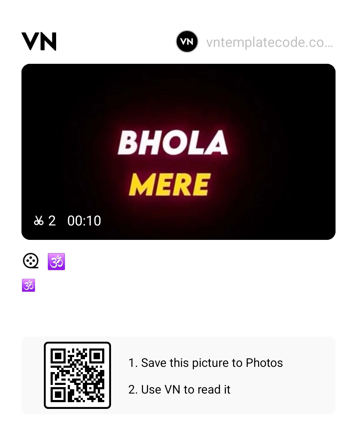 Sawan Special VN Template Code