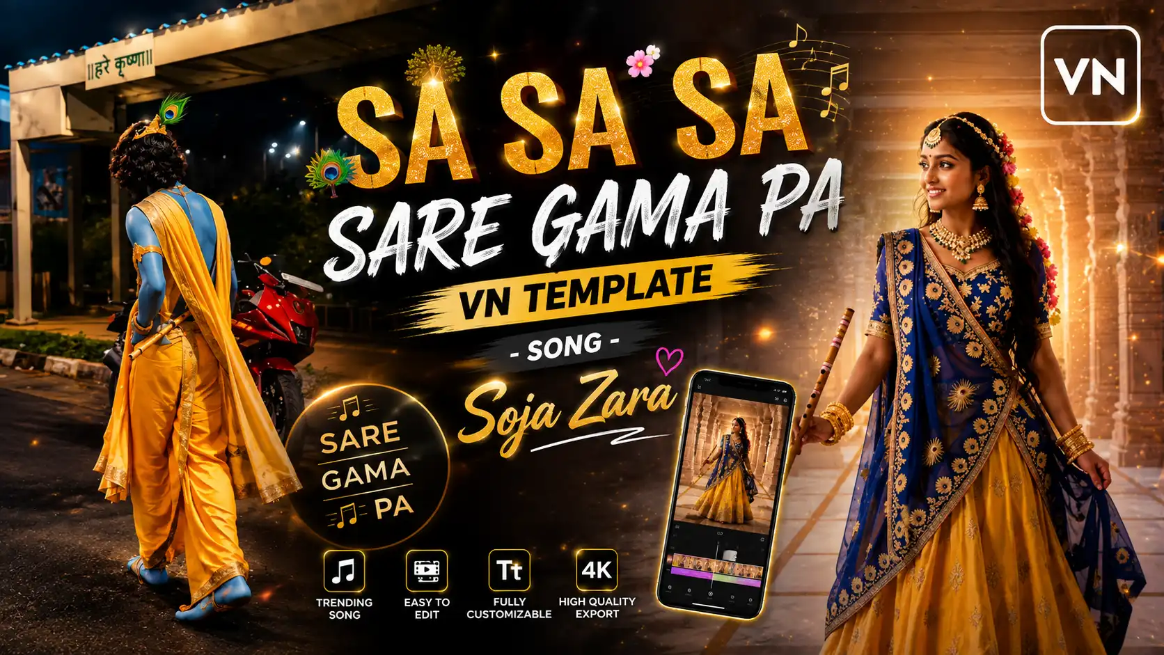 Sa Sa Sa Sare Gama Pa VN Template