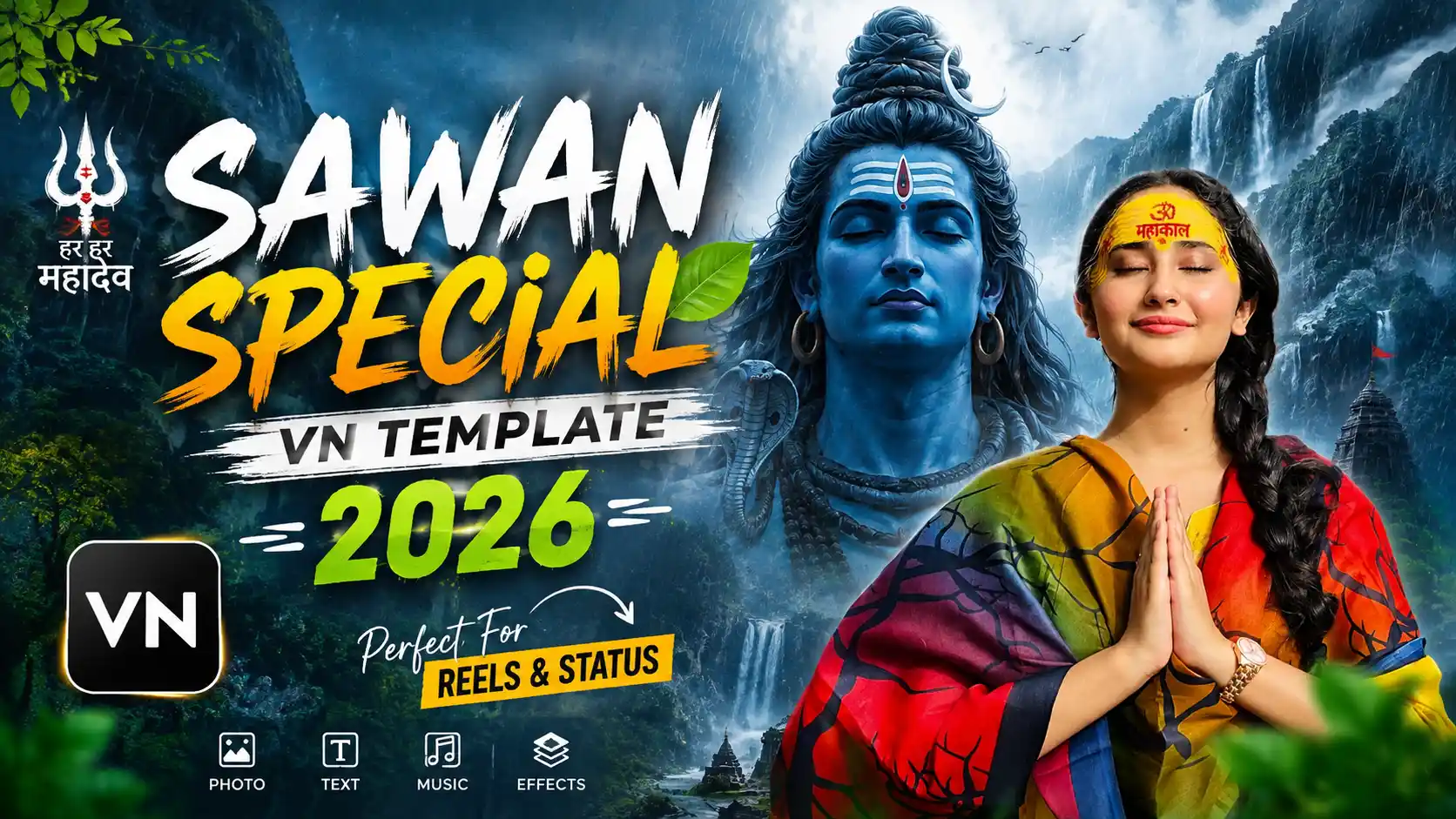 Sawan Special VN Template