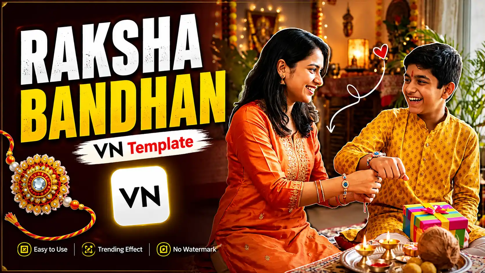 Raksha Bandhan VN Template