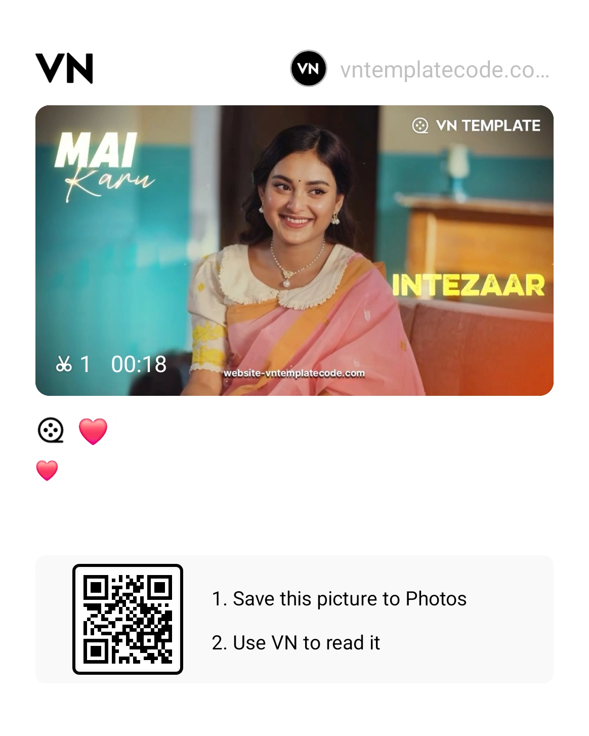 Mai Tenu Samjhawan Ki VN Template Code 2