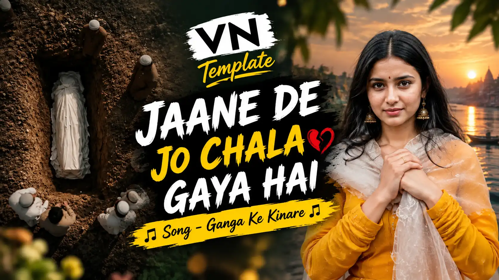 Jaane De Jo Chala Gaya Hai VN Template