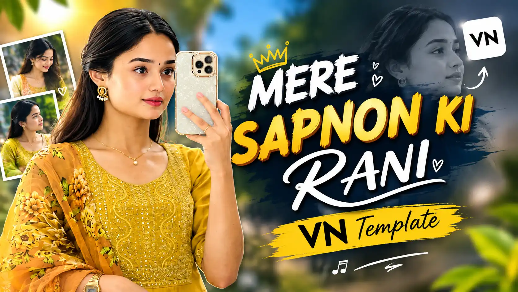 Mere Sapnon Ki Rani VN Template