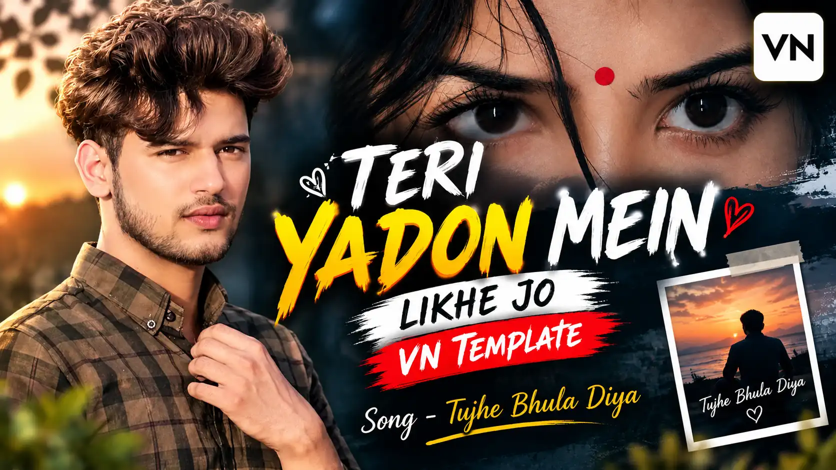 Teri Yadon Mein Likhe Jo VN Template