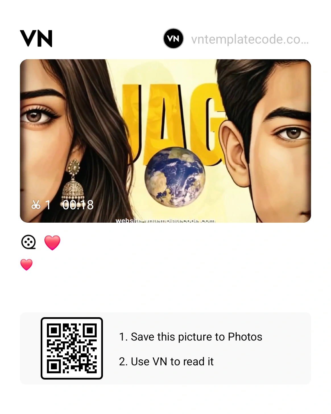 Tere Naina VN Template Code