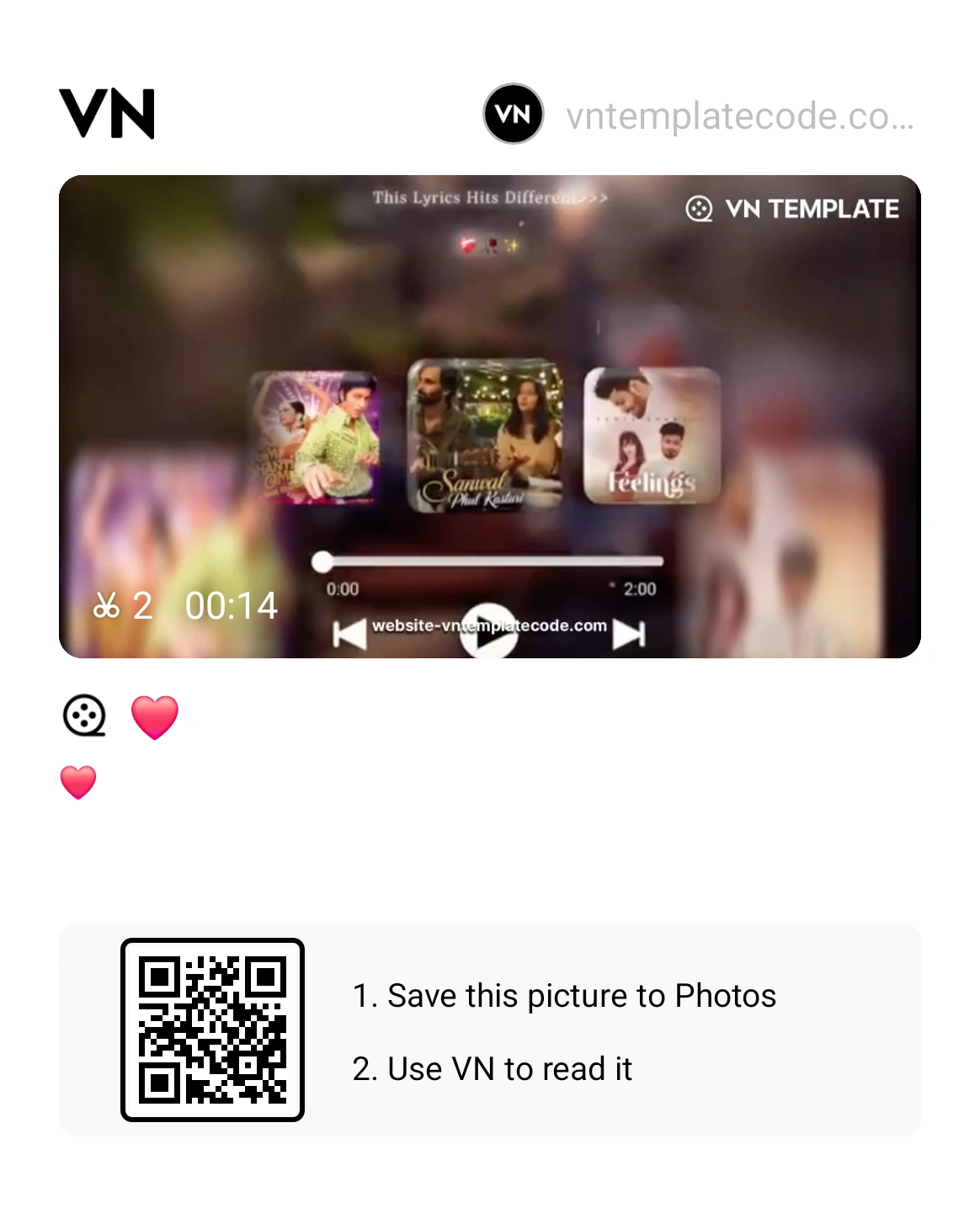 Chalre Chalre Waal VN Template Code 5