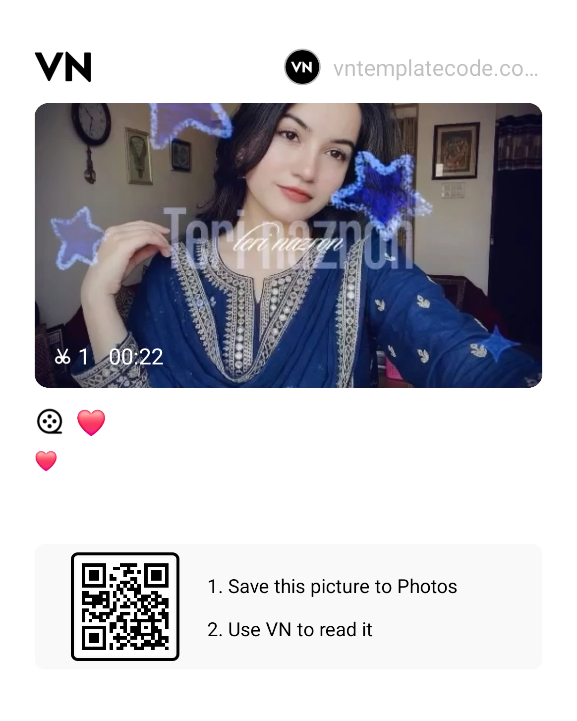 Maine Maula Se Teri Meri Duniya Hai Mangi VN Template Code 2