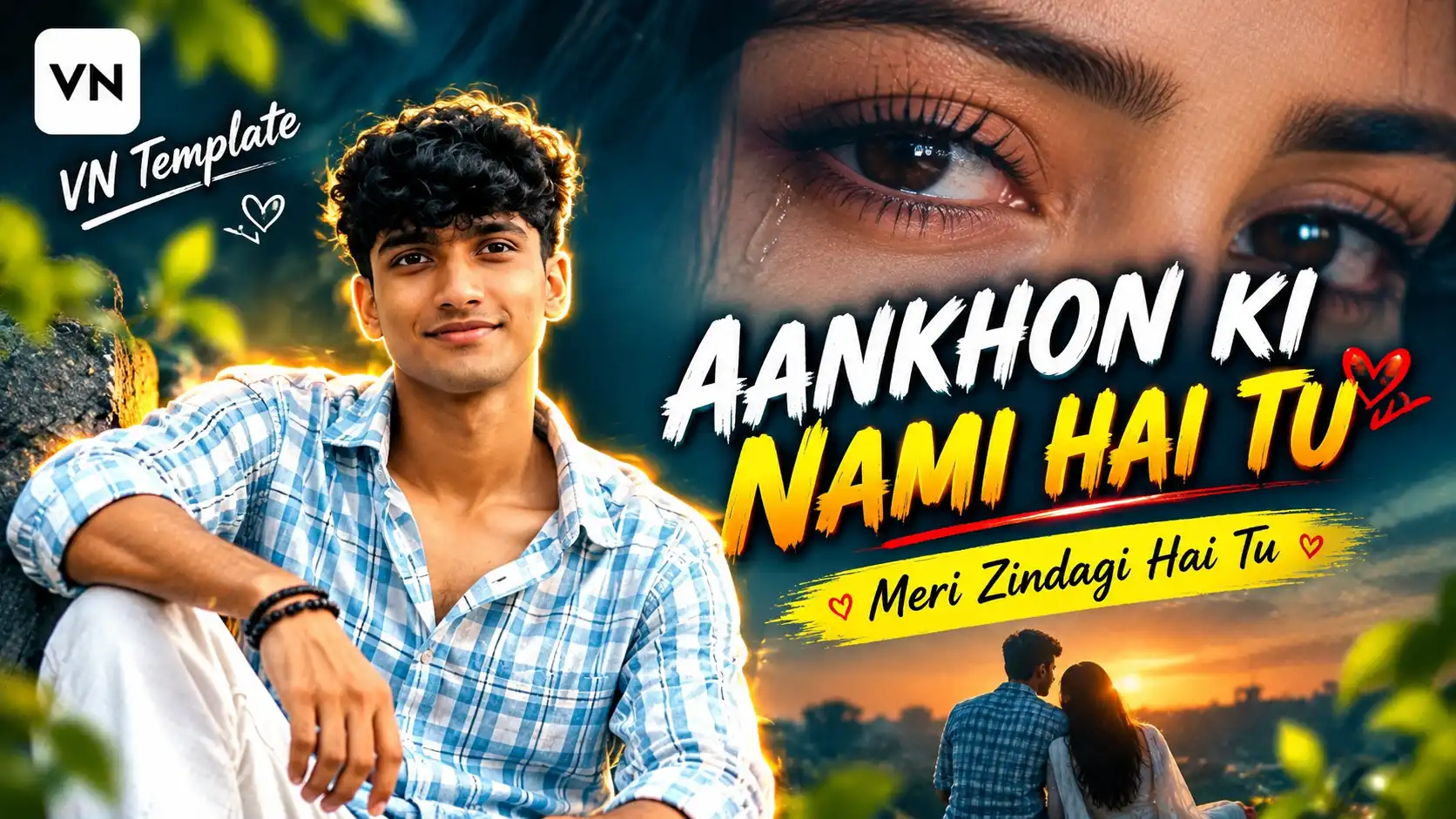 Aankhon Ki Nami Hai Tu VN Template